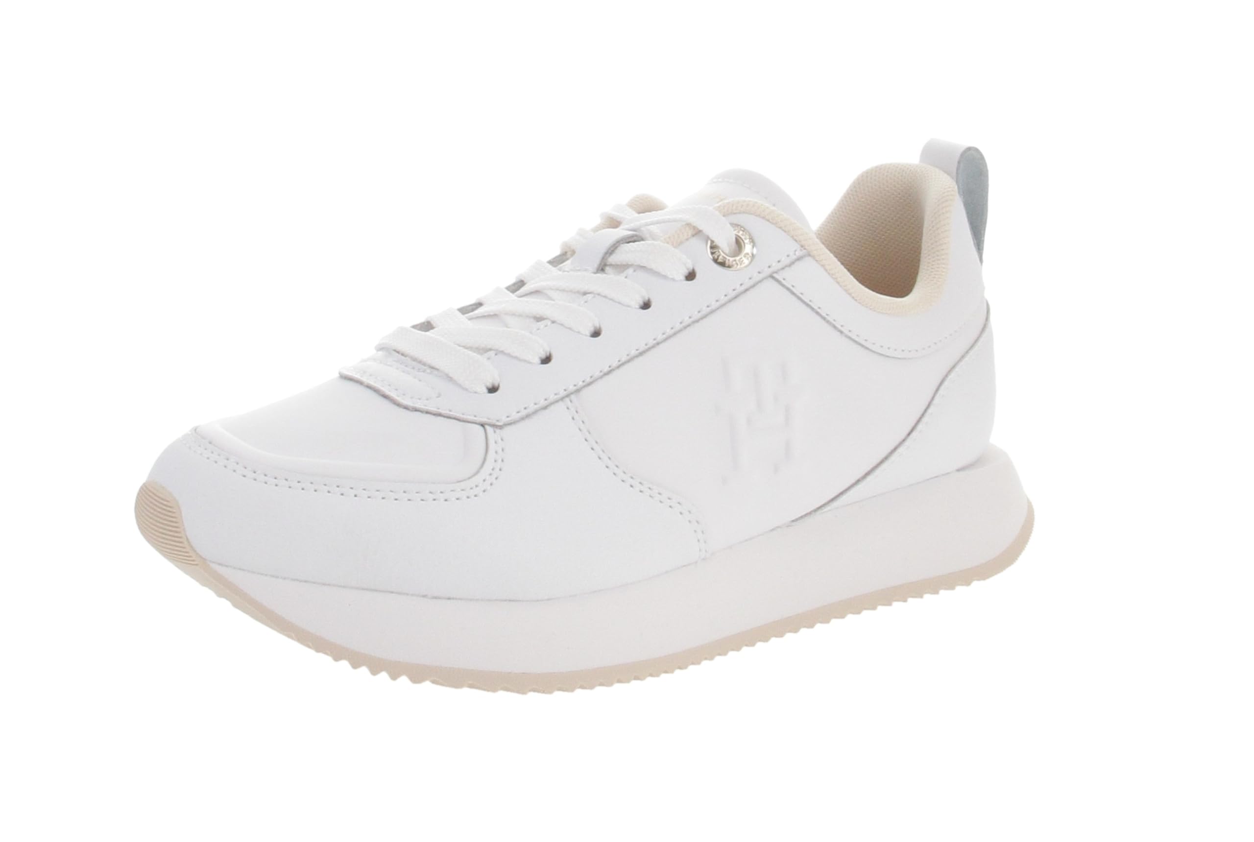 Tommy Hilfiger Tommy Hilfiger Zapatillas Informales Estilo Running de Piel Blanco