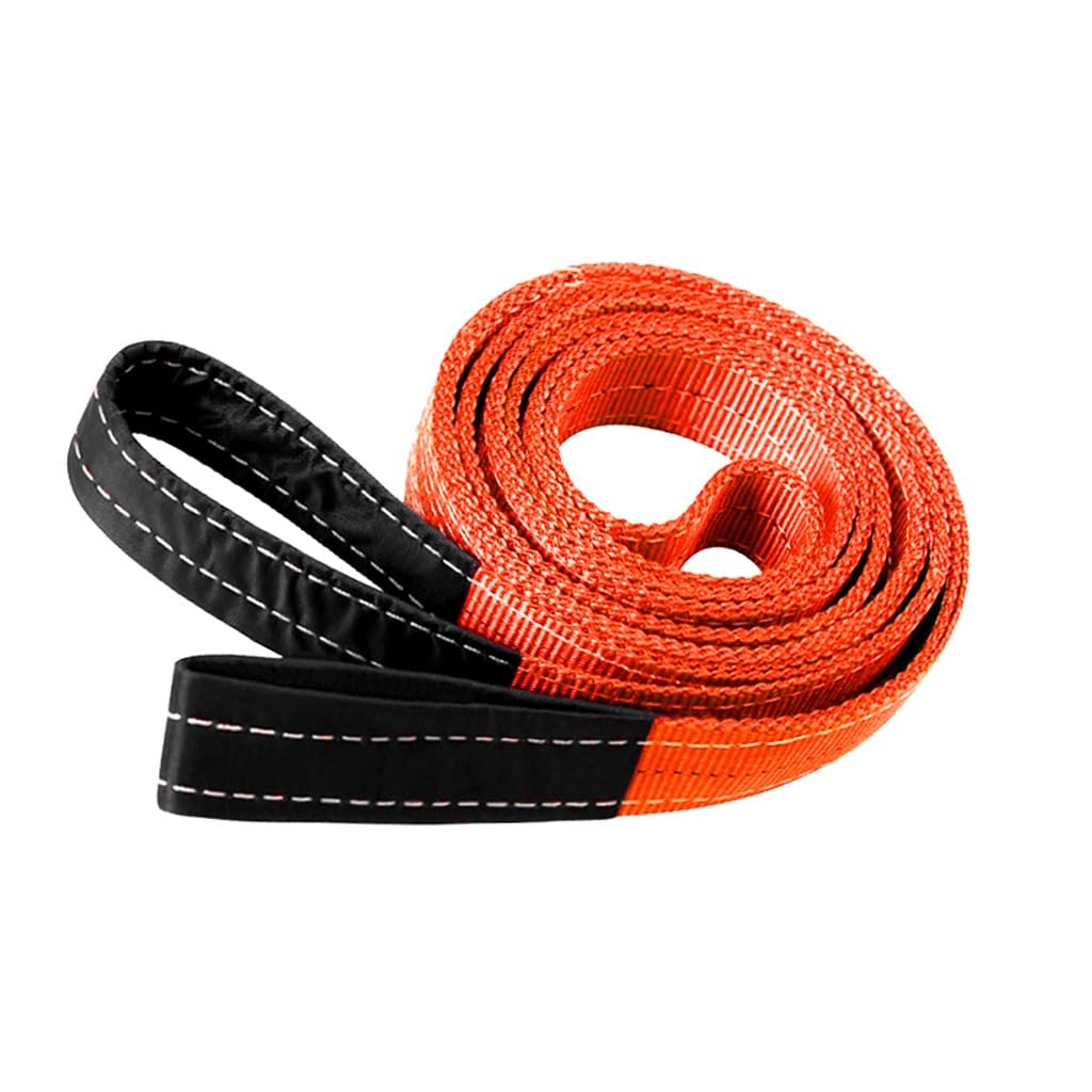 NGDFGR Lifting Belts Stronge Flat Cranes Lifting Belts Industrial Forklifts Durable Buckle Trailer Ropes Nylon Slings For Lifting Straps,2T-7M