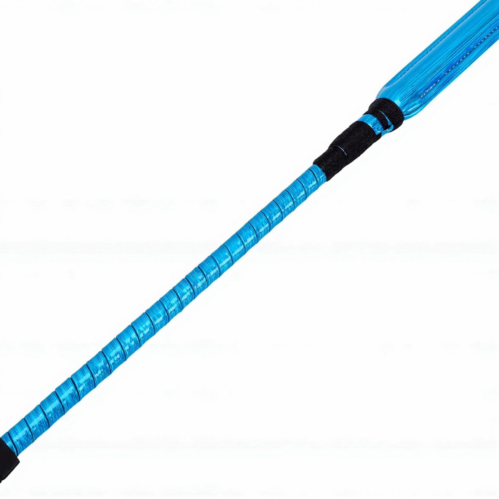 Frustino da Equitazione Design Ergonomico Frusta Equestre Professionale per Allenamento di Corse di 65 Cm Pelle Verniciata 1 unità