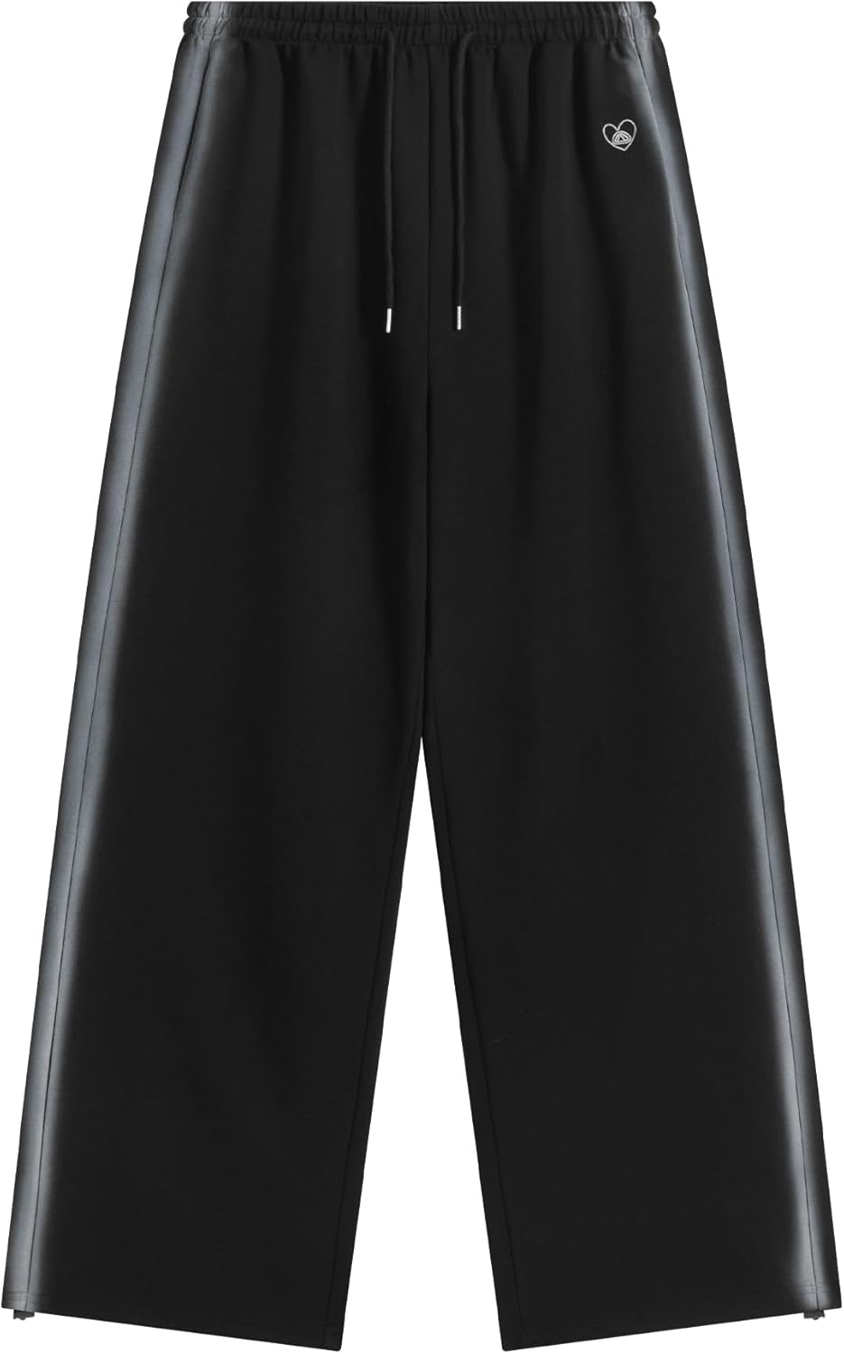 Aelfric Eden Wide Leg Sweatpants Women Baggy Graffiti Heart Lounge Pants with Pockets - Image 2