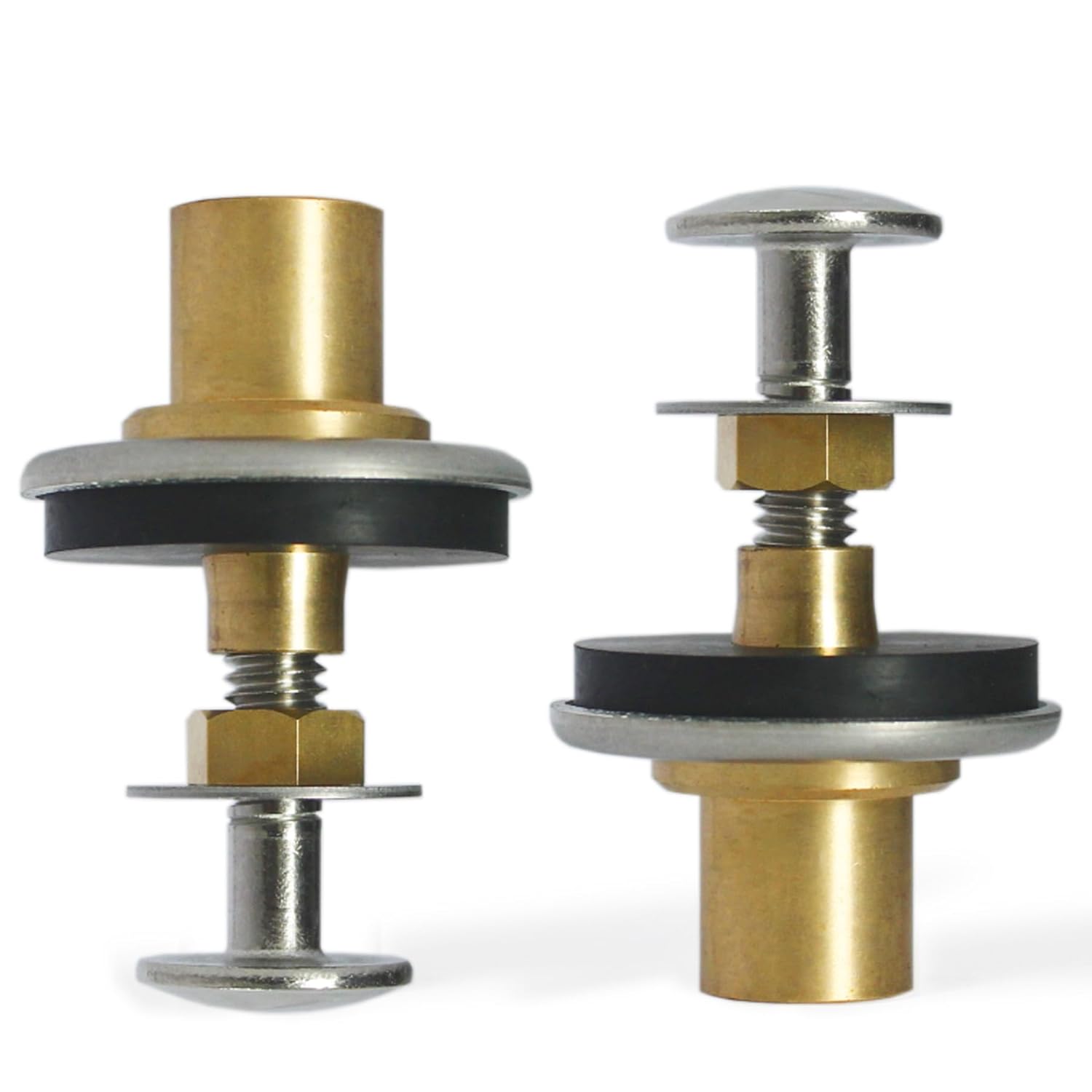 TS810DV3 Toilet Tank to Bowl Mounting Hardware Screws, 2 Pack Stainless Steel Toilet Replacement Part Compatible with TOTO Aquia Split Toilet Tanks ST412M ST413M ST416M ST464M Models