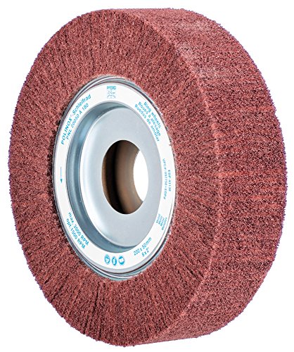 PFERD 43138 POLINOX PNL Non-Woven Abrasive Flap Wheel, Aluminum Oxide A, 8