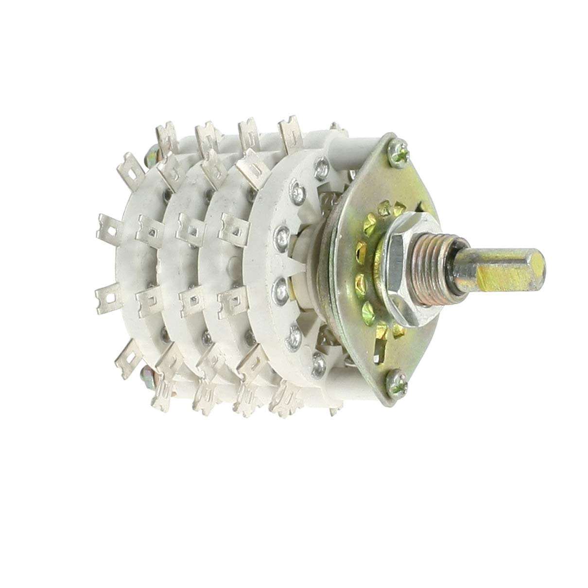 Aexit 6mm Shaft 8P5T 8 Pole 40 Position Selettore canale selettore