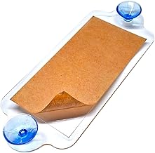Tekiart Removable Id Card Holder Display of Parking and Passes,Strong Suction Cup