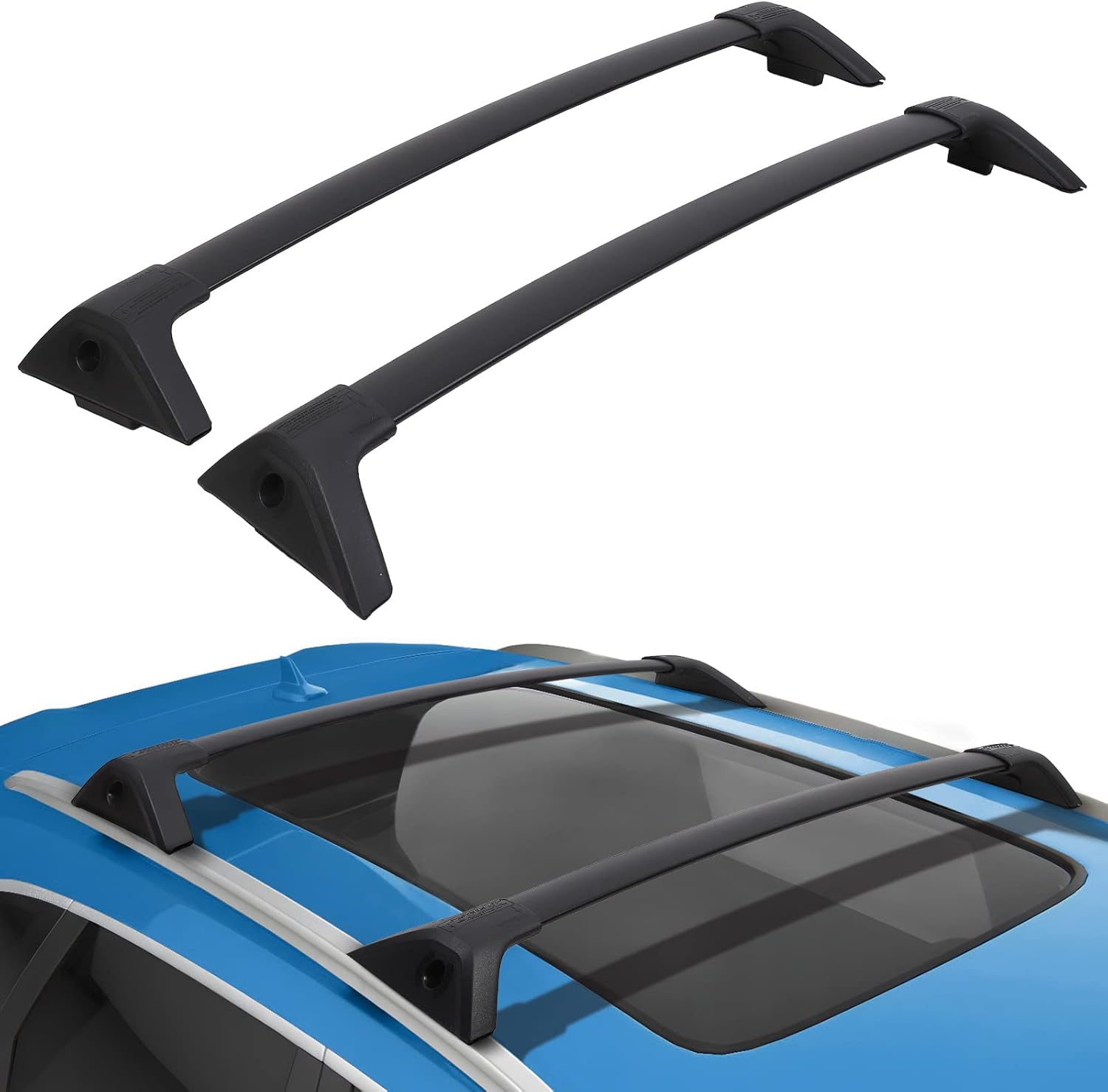 CHEINAUTO Roof Rack Cross Bar Fit for 20132018 Toyota RAV4