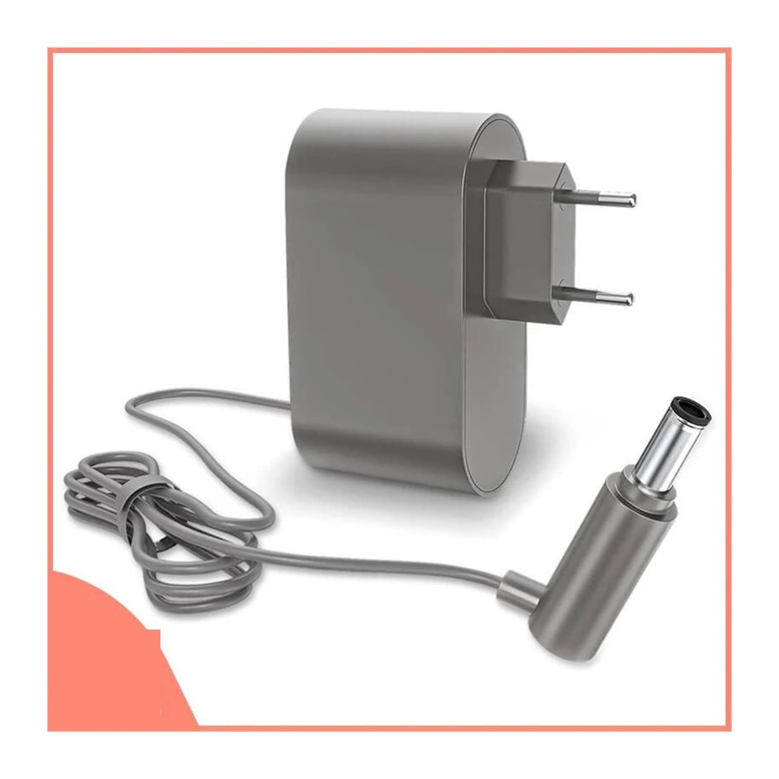 Caricabatteria For Aspirapolvere, Compatibile Con Dyson, V6 V7 V8 Alimentatore Spina UE/USA Parti Sostituibili Cavo Di Alimentazione Della Batteria(1pcs EU)