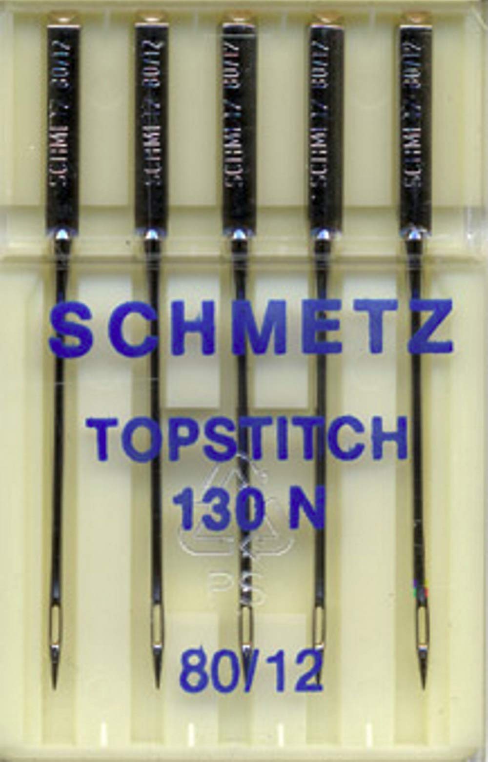 Schmetz Topstitch Sewing Machine Needles Size 80/12 130N Packet of 5