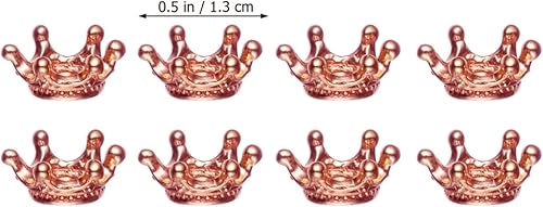 Miniatura 3 de Ciieeo 20 piezas de corona para tarta, corona pequeña para fiesta de cumpleaños, boda, pastel, ducha, decoración de pastel de cumpleaños