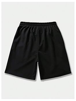 【optstuff】'CREW SHORTS' BLACK VIPWOLF Men's Goth Cross Graphic Drippy Shorts Drawstring