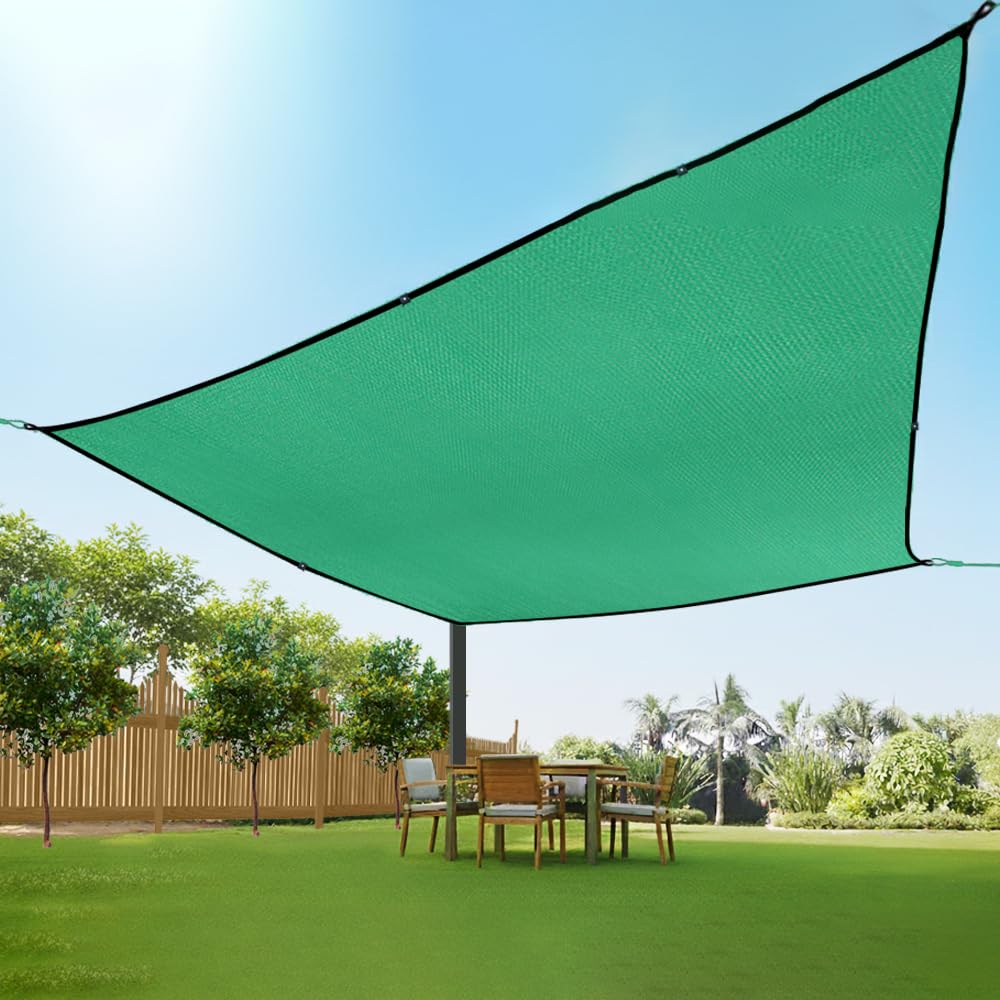 Shalimar Brand - Newtone Multipurpose Shade Net/Agro Net/Green Net - 75% (Green Colour) (10 ft x 15 ft)