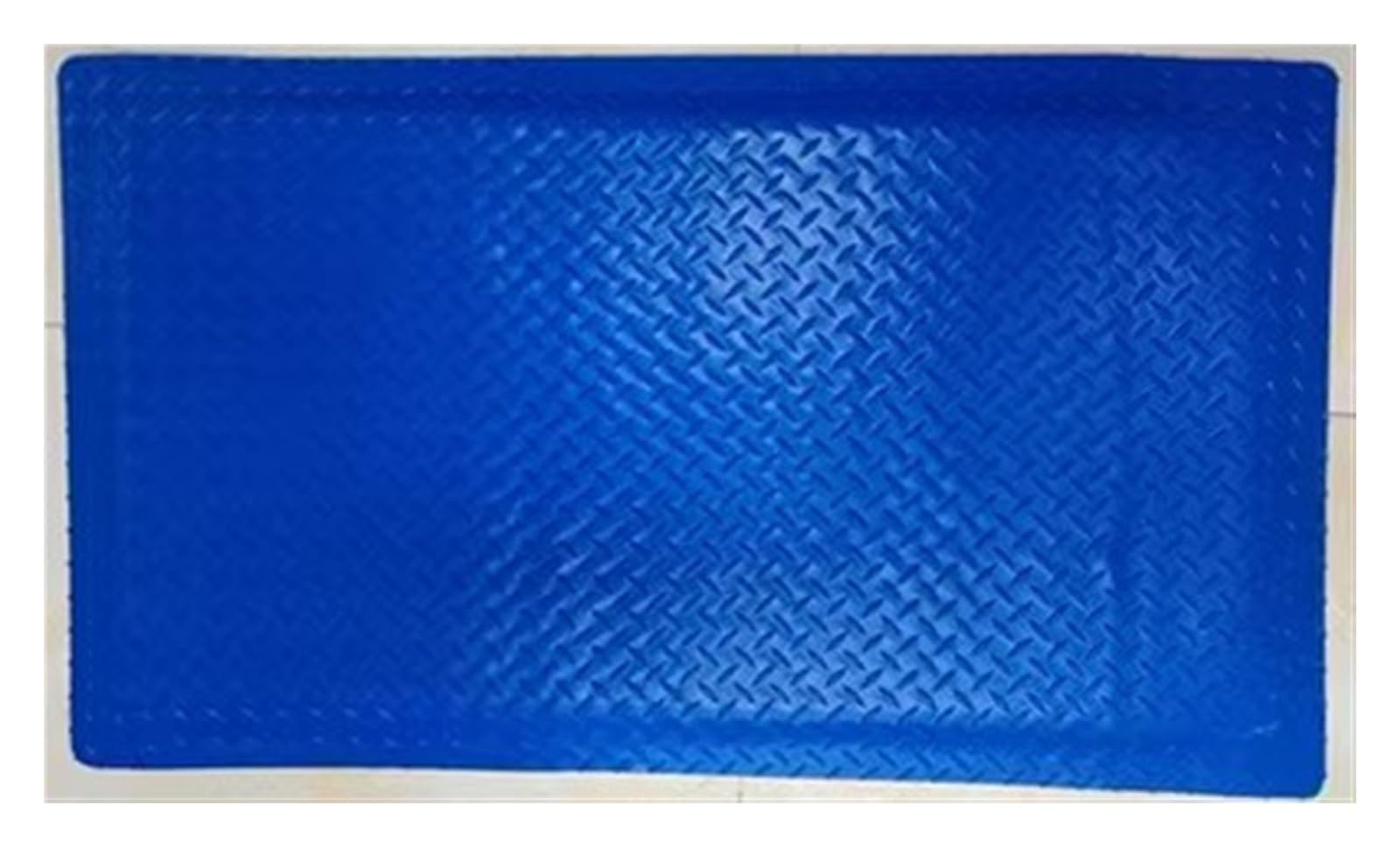 Anti-Ermüdungs-Stehmatte, weiche, rutschfeste Küchenarbeitsmatte, ergonomischer Komfort für Küche, Arbeitsplatz und Türeinstiege (Blau, 50 x 80 cm)