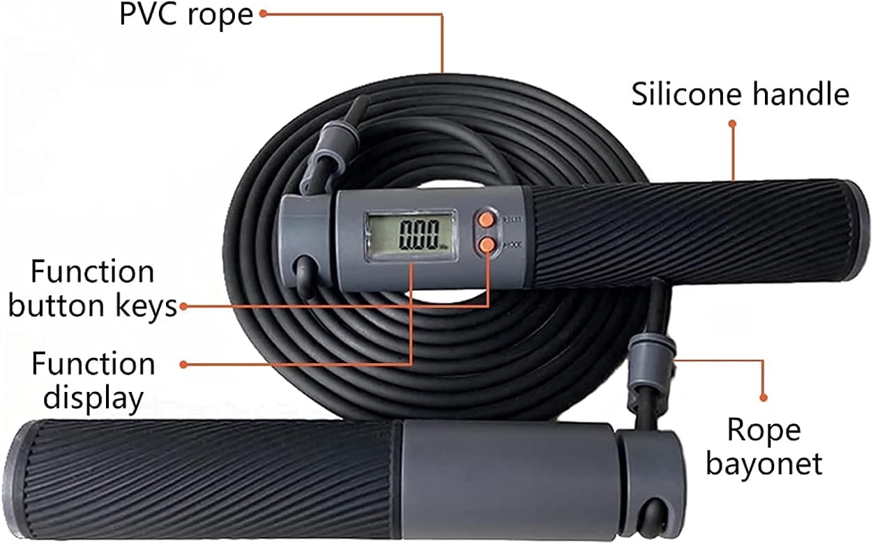 Skipping Ropes Fitness Counter Digital Wireless Skipping Rope ...