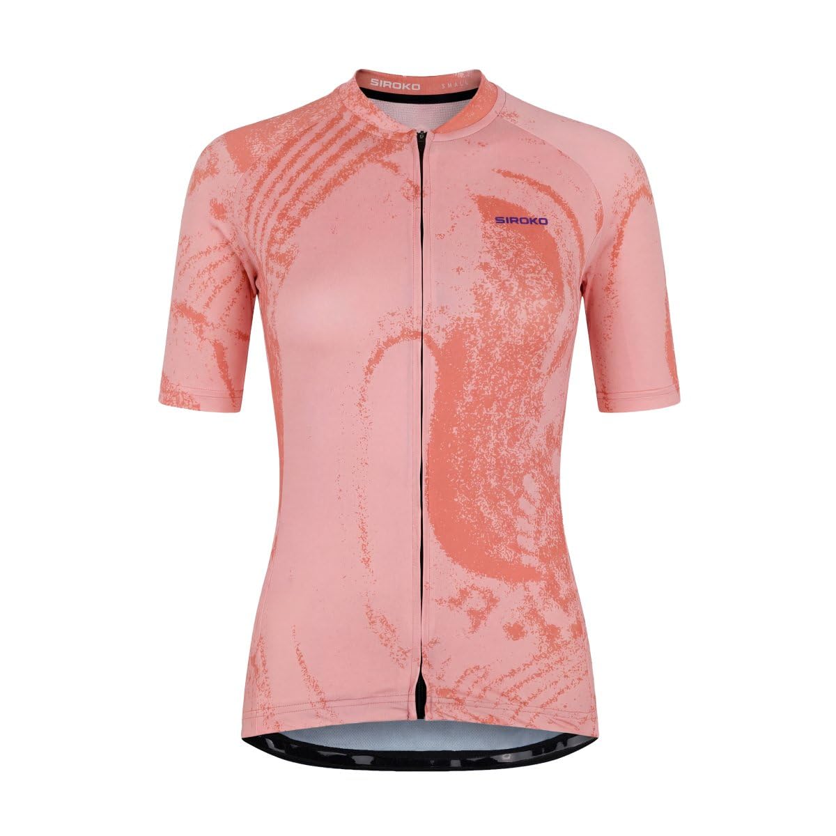SIROKO - Maillot de Ciclismo para Mujer Biodegradable Bio-W NRC Coral - S - Coral