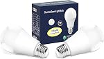 Motion Sensor Light Bulbs, 13W (100Watt Equivalent), Motion Activated Dusk to Dawn Security LED Bulb, 5000K Daylight, Energy-Efficient, for Indoor and Outdoor Lighting, Porch, Stairs, Hallway 3Pack