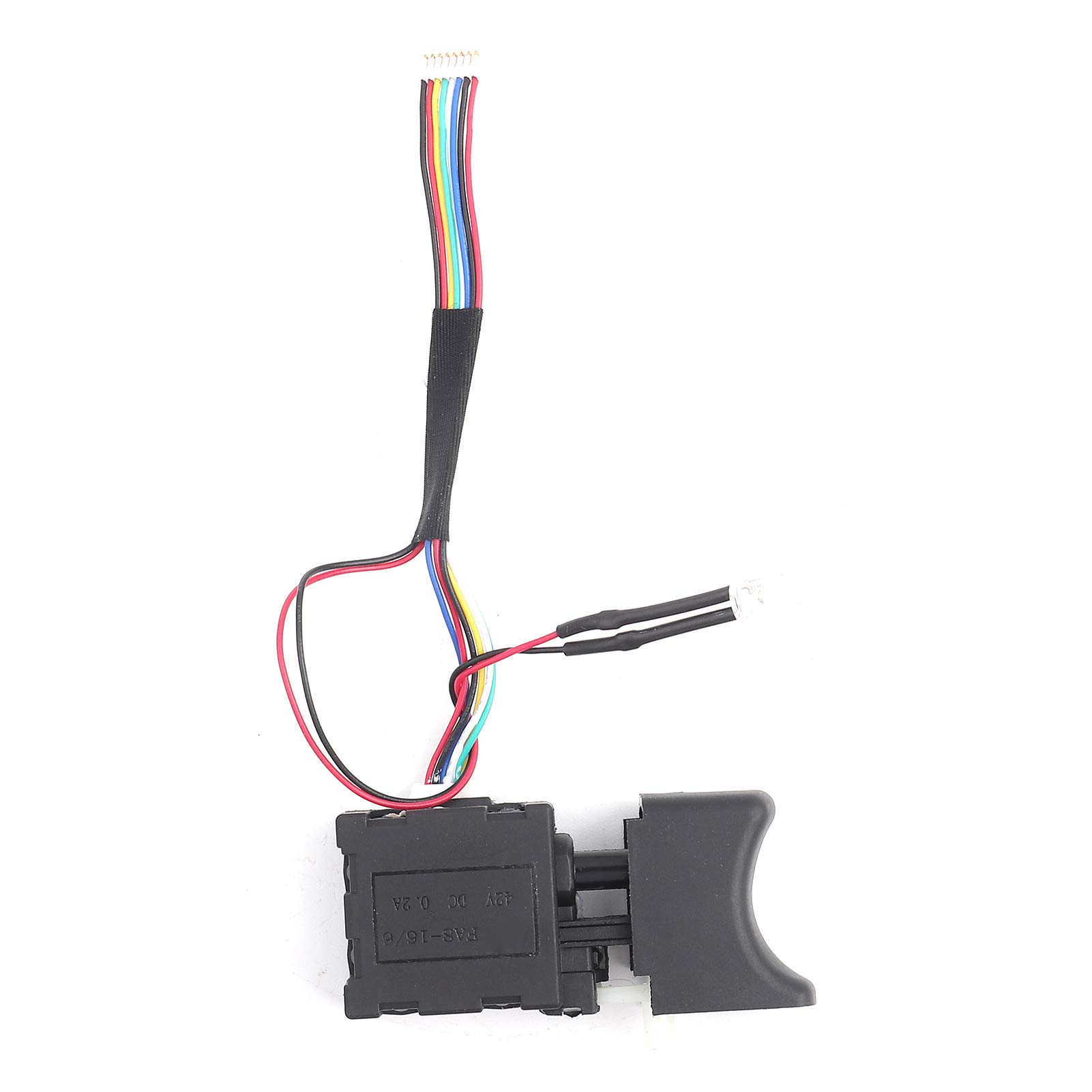 Drill Trigger Switch, Replacement 16A Electric Drill Switch Industrial Brushless for Controlling Device (B09L4YGD4C) Amazon Price History, Amazon Price Tracker
