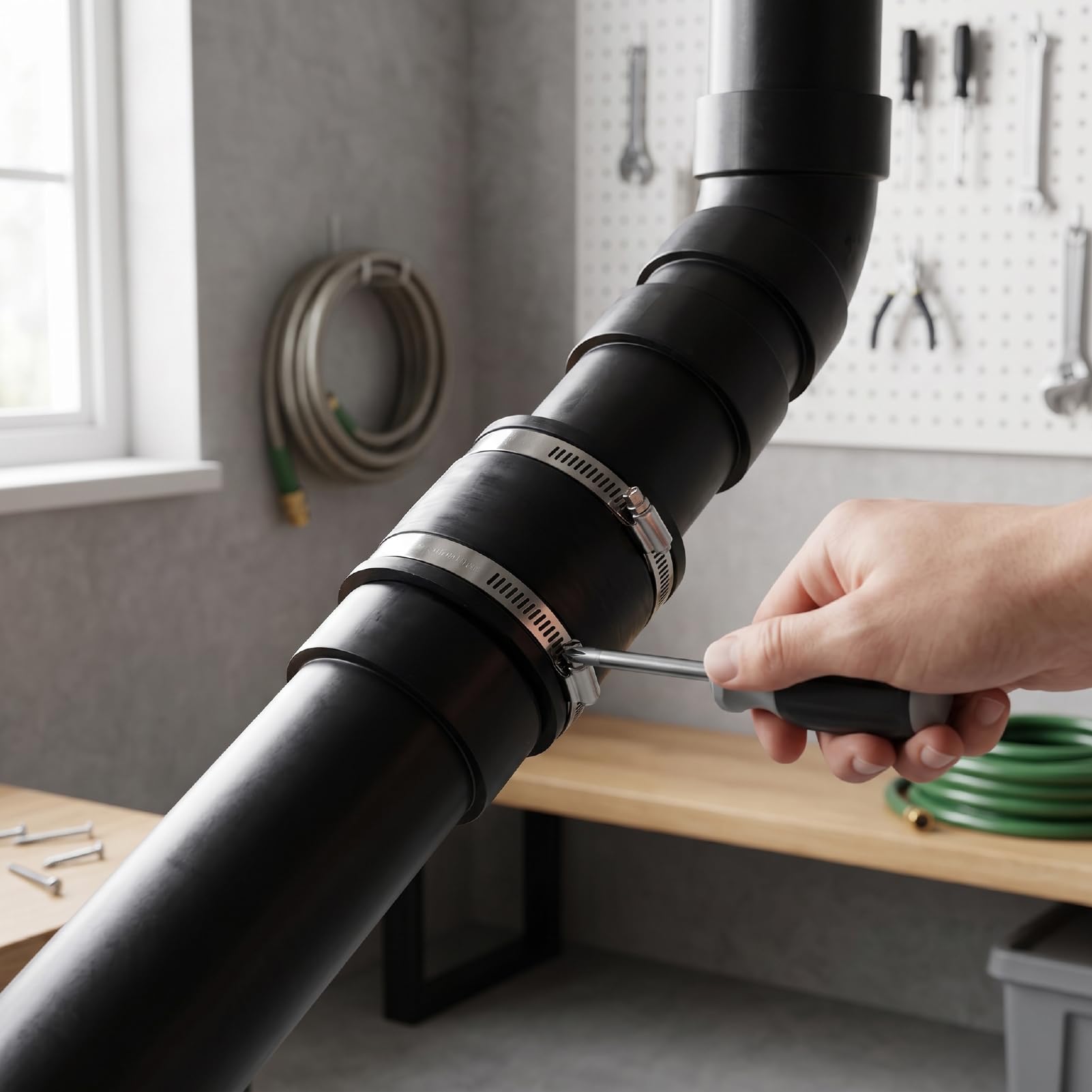 Marhynchus Ricevitore per Porta di Raccolta Polvere, Design in Acciaio da | Commutazione efficiente, organizzazione dell\'officina, materiale ABS robusto