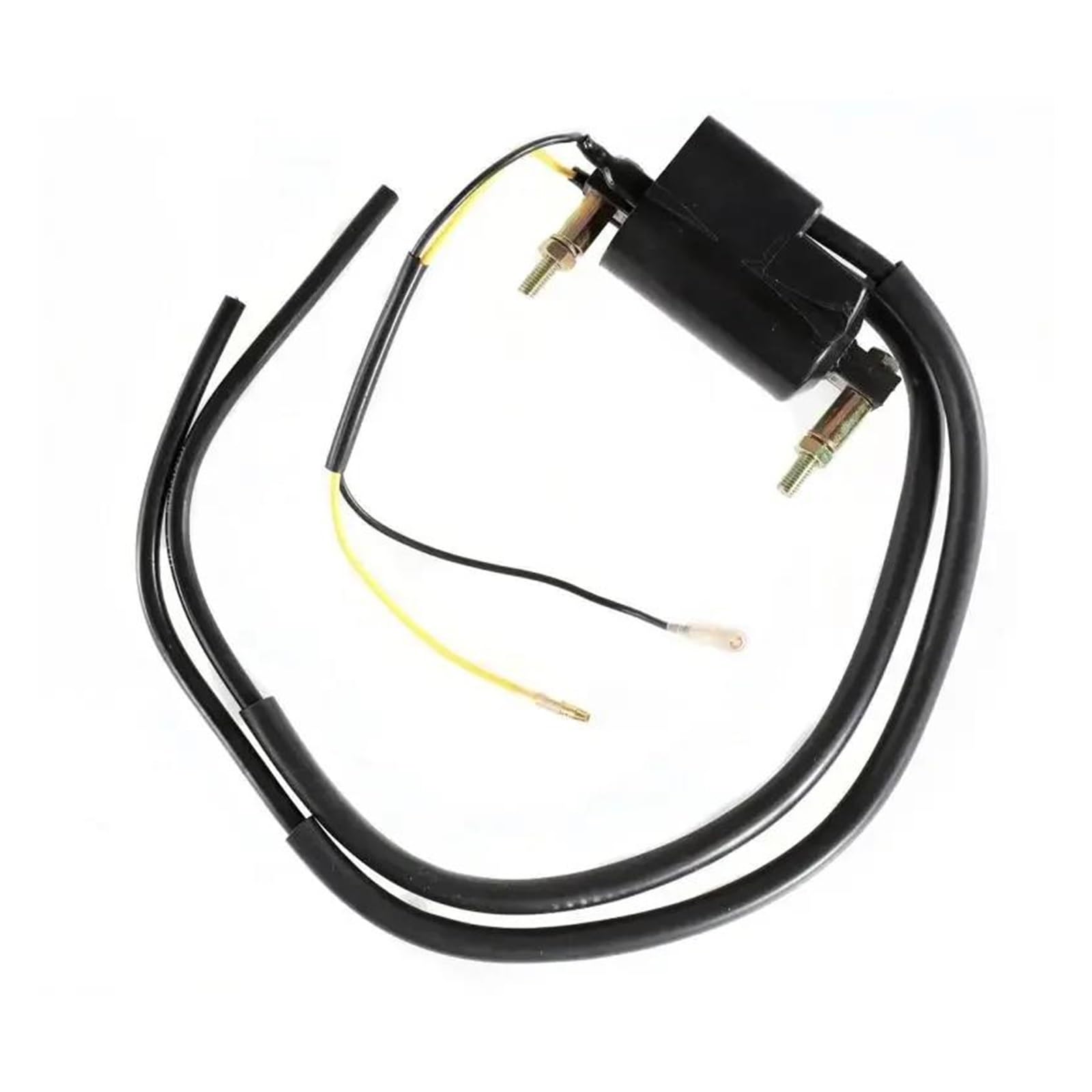 Zapłon motocyklowy Pasuje do Suzuki GS550 GS750 GS850 GS1000 2 podwójne wyjście + 4 Ohm cewki z nasadkami świec zapłonowych zestaw cewek zapłonowych Przekaźnik cewki zapłonowej