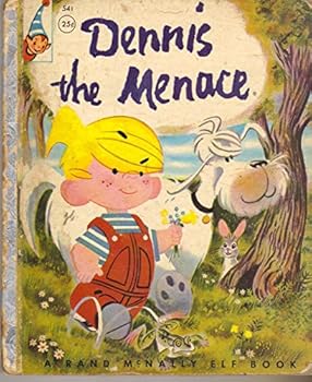 Hardcover Dennis the Menace - A Rand McNally Elf book