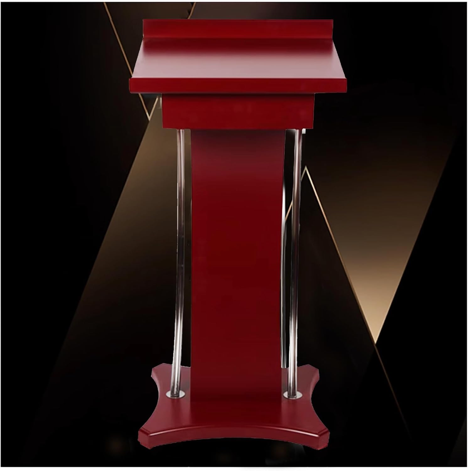 Horizon Wooden Podium – Portable Lectern Stand for Presentations & Events