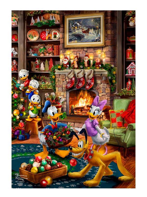 Amazon.com : Flagology, Thomas Kinkade Disney Donald Duck and