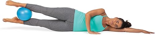Miniatura 7 de OPTP Soft Gym Overball - Pelota de pilates inflable de 9 pulgadas para entrenamiento de estabilización, ejercicio de núcleo pélvico, posición