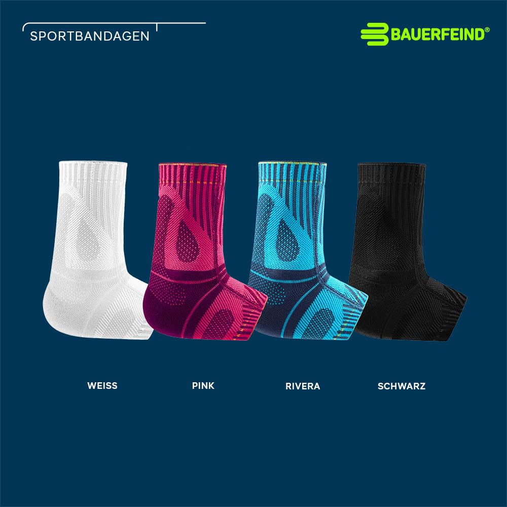 BAUERFEIND Achillessehnen-Bandage Sports Achilles Support 1 Unisex Sprunggelenk-Bandage für Sport