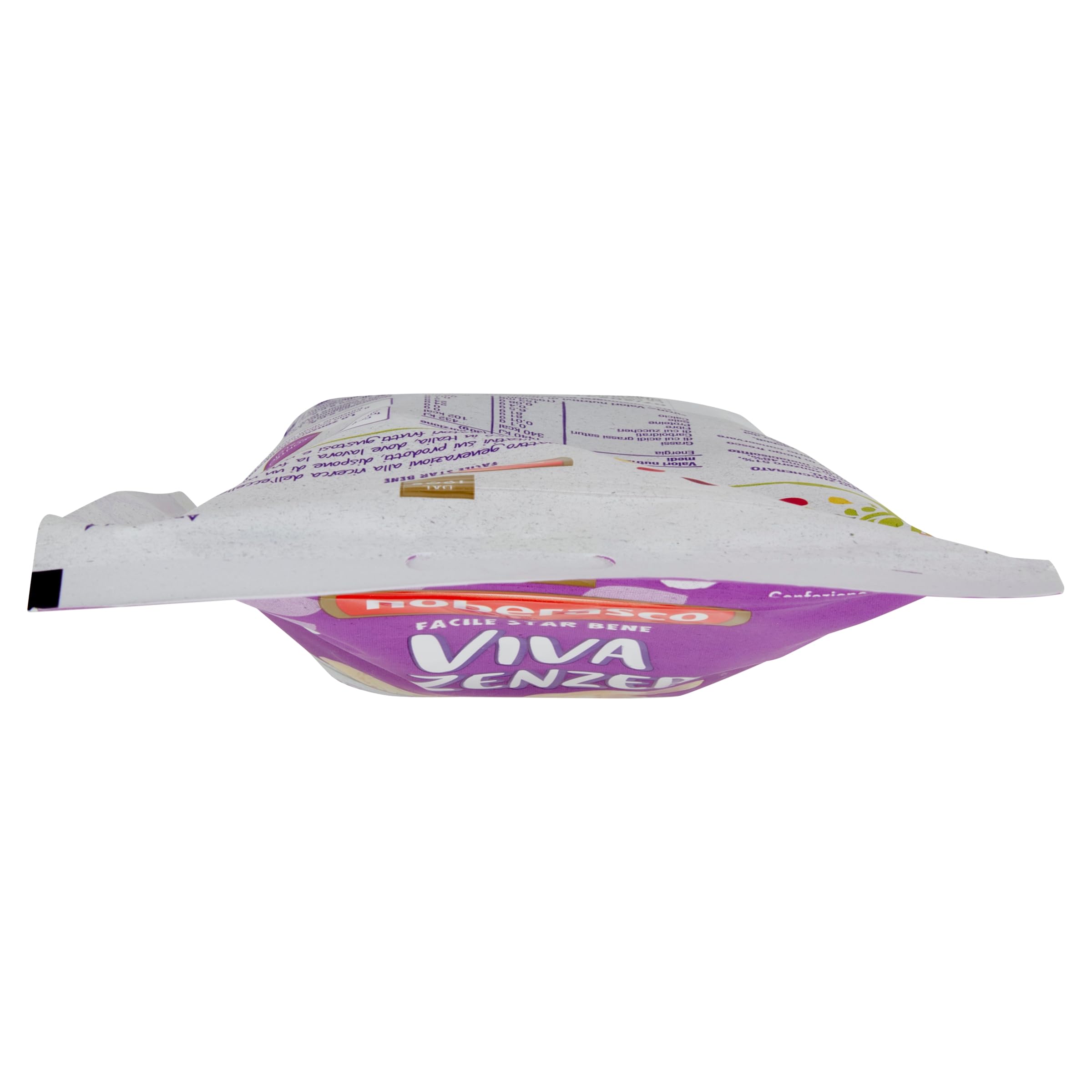 Noberasco Zenzero Zuccherato Disidratato Viva Lo Zenzero, 8 x 200g