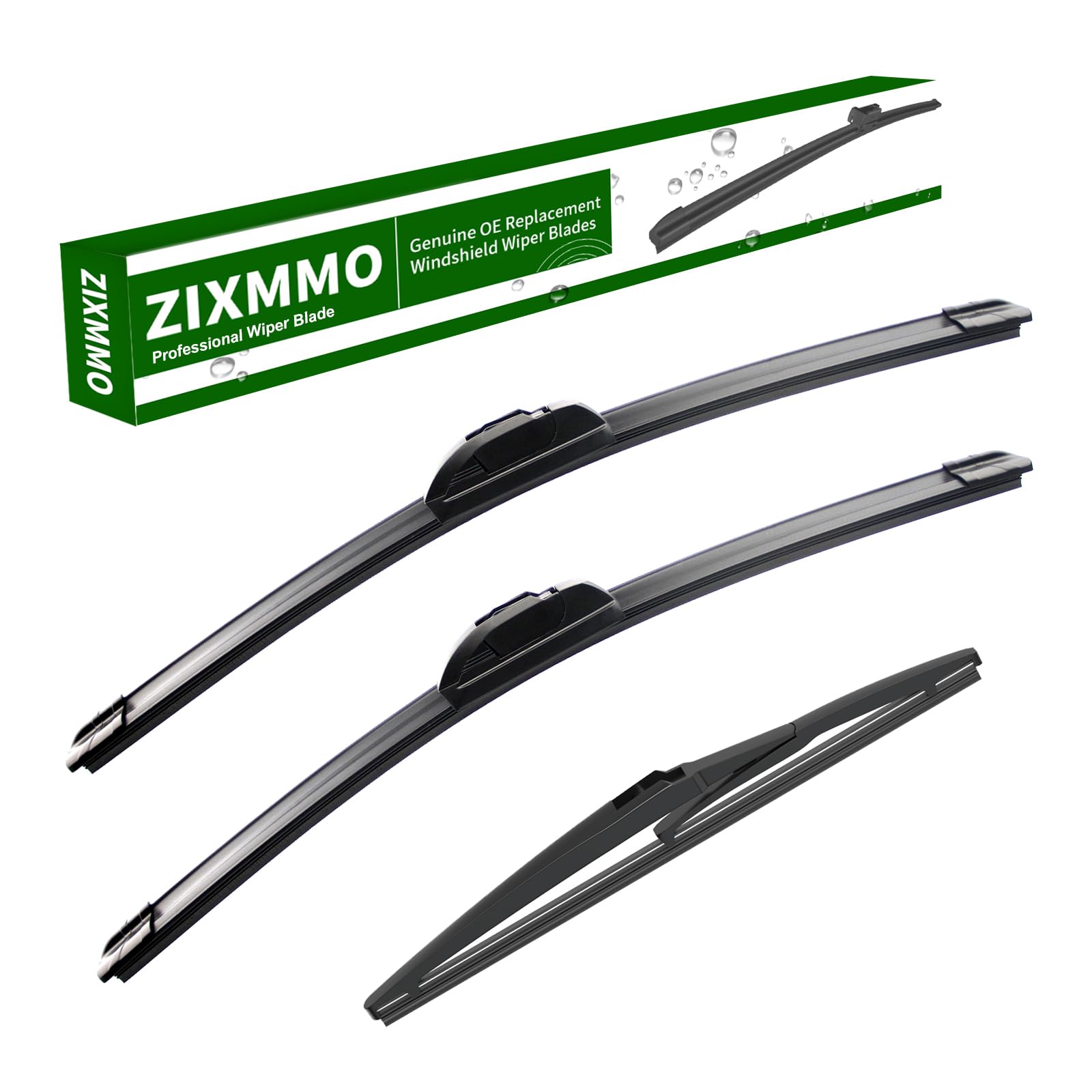 3 Factory Wiper Blades Replacement for 2008-2018 Toyota Highlander Wipers