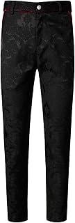 VATPAVE Mens Gothic Pants Cosplay Costume Steampunk Victorian Pants