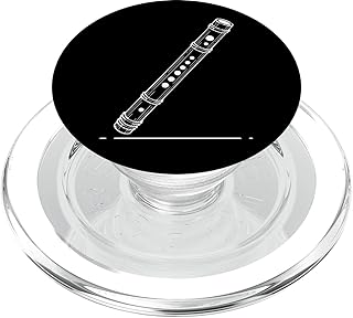 Shakuhachis Line Art For Musicians Shakuhachi PopSockets PopGrip for MagSafe