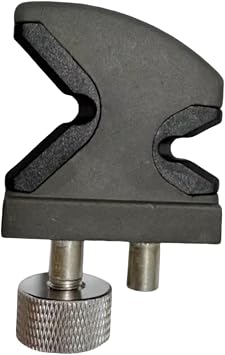 Qianly U Clamp Metal Practical Spare Part Universal 0.71 Inch Professional Replacement Accessory for Tennis Racket Stringing Machine