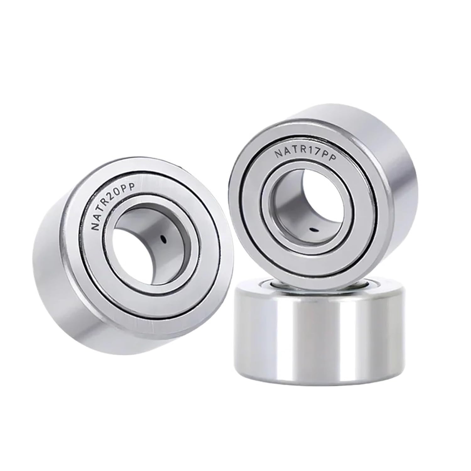 1pcs Support Roller Needle Bearing NATR5/6/8/10/12/15/20/25/30/35/40(NATR12PP 12x32x15)