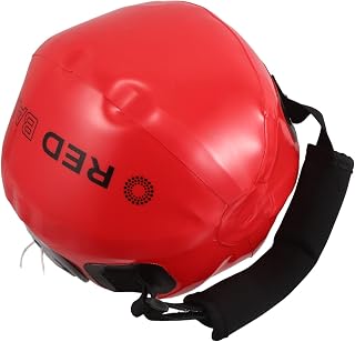 Heavy Bag Aqua Ball Fillable Water Weight Sandbag for Training | Compact Red Pvc and Cloth Build, Comfortable Handle, Outdoor Exercise and Gym Use, Supports Interval Sessions