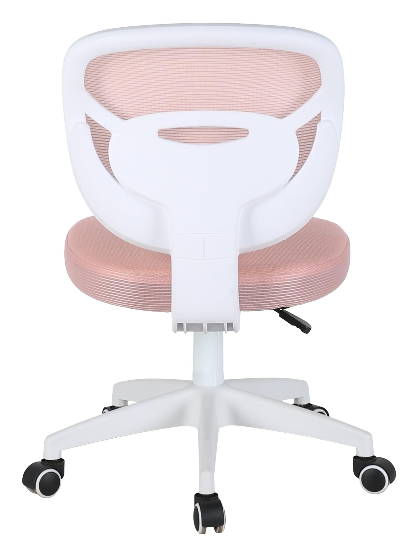 MUEBLIX.COM | Silla de Escritorio Cadiz Rosa, Silla de Oficina o Despacho con Respaldo Inclinable, Silla con Ruedas, Silla Escritorio Giratoria, Asiento de Espuma