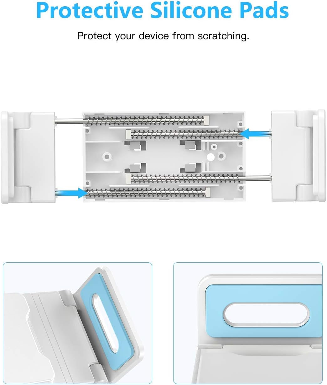 Super Deal Product Tablet Stand Adjustable, OMOTON 360°Swivel iPad Stand, Aluminum Desktop Stand Holder Dock Compatible with iPad Air New iPad, Samsung Tabs(up to 5.8''-10.5''), Headset and Cell Phones ,White Up To 40% OFF Tablet Stand Adjustable, OMOTON 360°Swivel iPad Stand, Aluminum Desktop Stand Holder Dock Compatible with iPad Air New iPad, Samsung Tabs(up to 5.8''-10.5''), Headset and Cell Phones ,White