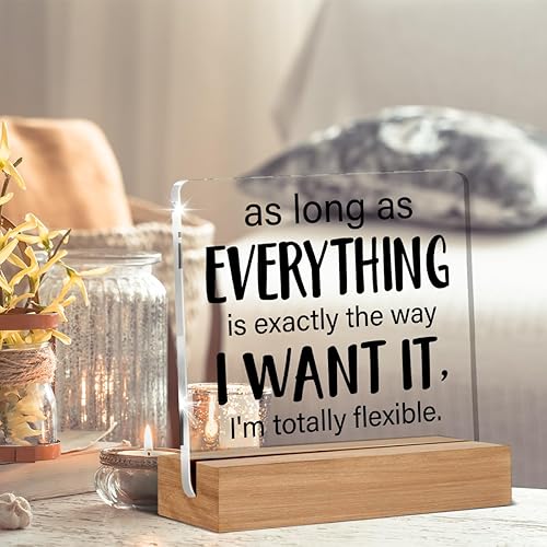 Miniatura 4 de Divertido regalo de oficina, regalos de humor para compañero de trabajo, colega, líder, jefe, oficina, letrero decorativo transparente de escritorio