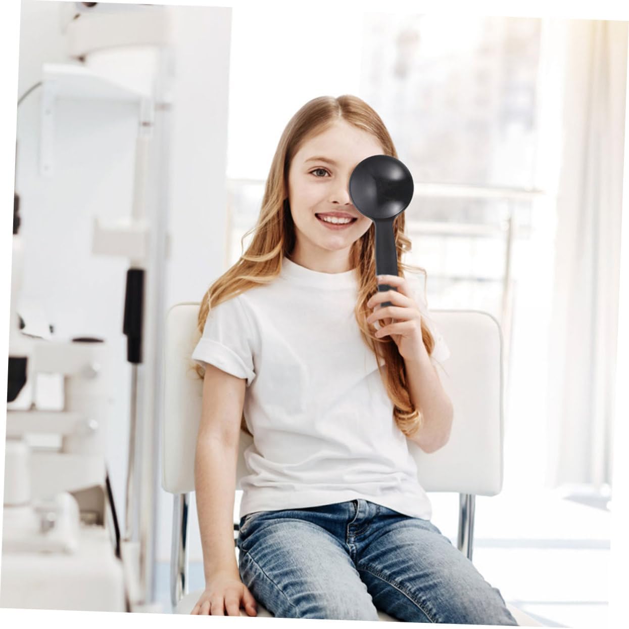 4pcs Boy Girl Eye Occluder Safe Plastic for Testing Light Blocking for Pediatric Use Designed for Comfortable Fit Coverage