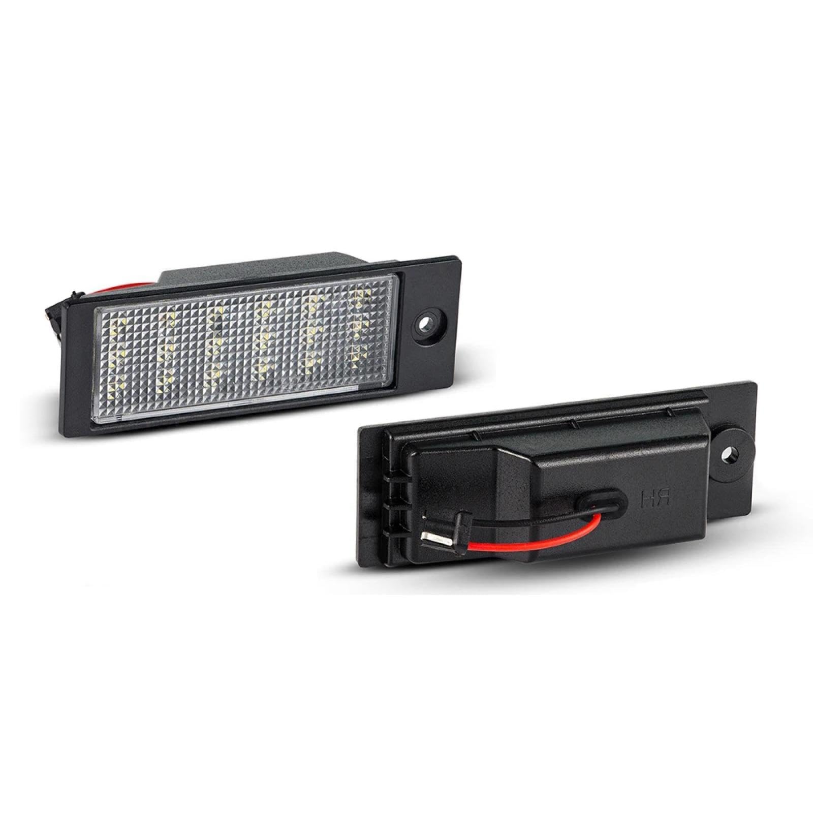 Luz de matrícula LED para Hyundai IX35 y Tucson iluminación trasera blanca
