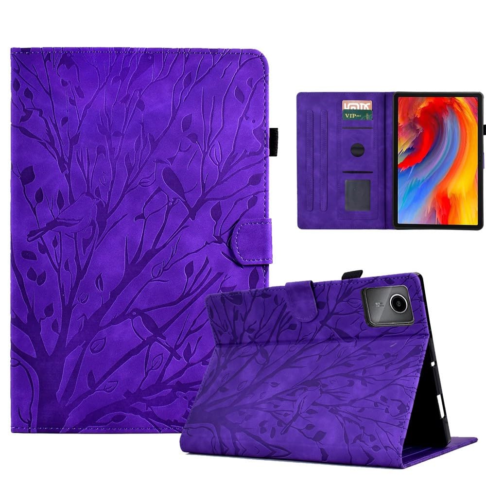 Housse tablette Lenovo Idea Tab 11 pouces violette pour lire et travailler partout - 6