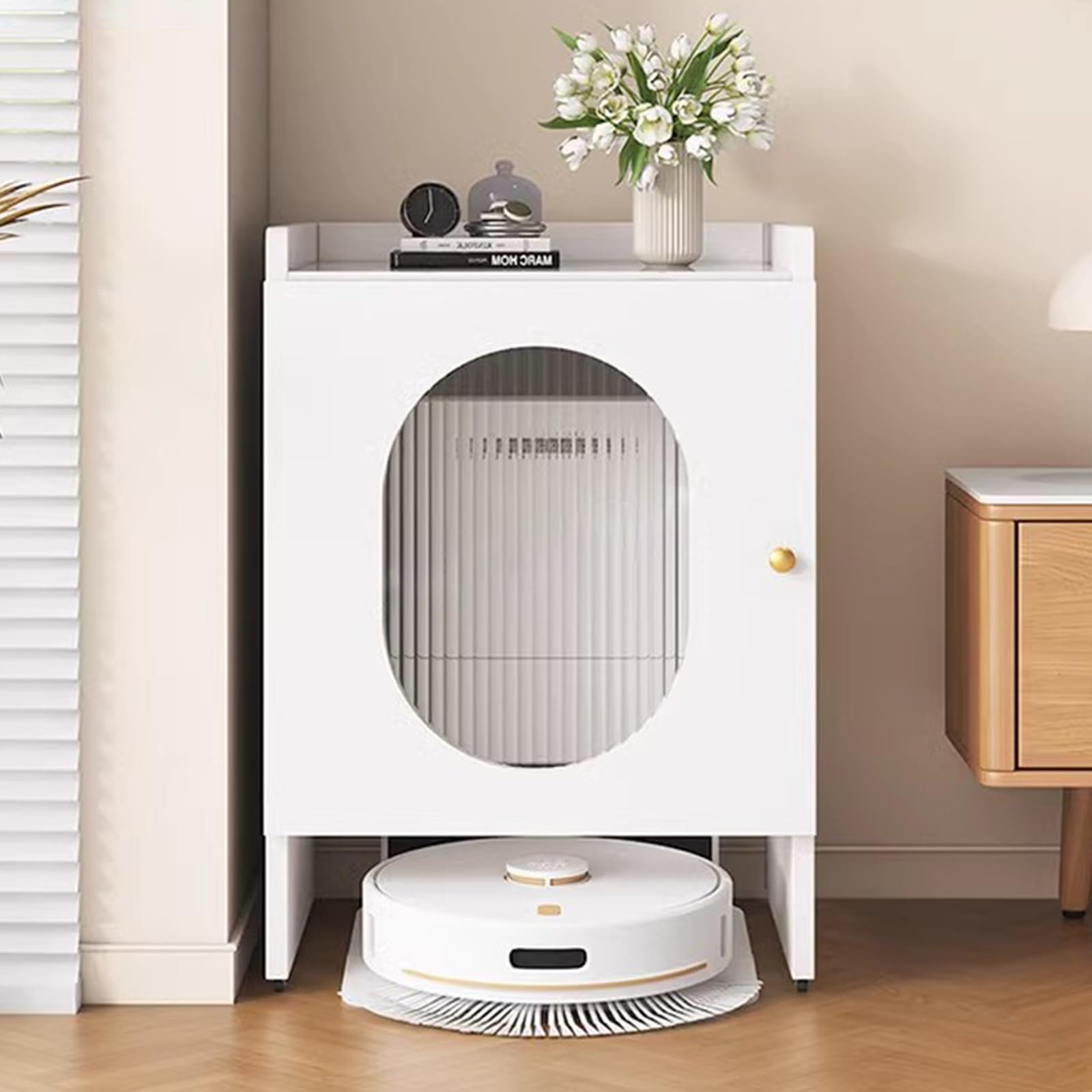 Amazon.com - ZAQYCM Mobile Storage Cabinet for Self-Emptying