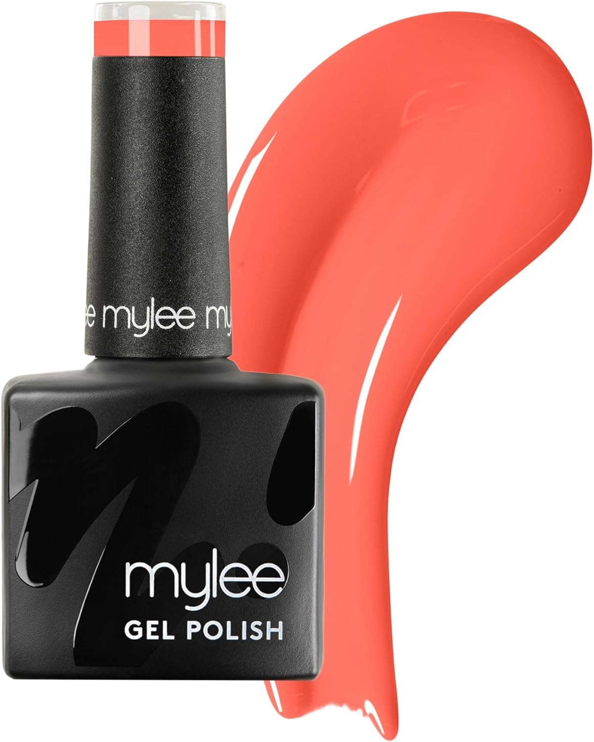 Mylee Vernis à Ongles Gel Semipermanent 8ml [Summer Sunset] - UV/LED Nail Art, Manucure et Pédicure Durable, Usage Professionnel et Domestique [Coral Range] - Vegan & Cruelty Free