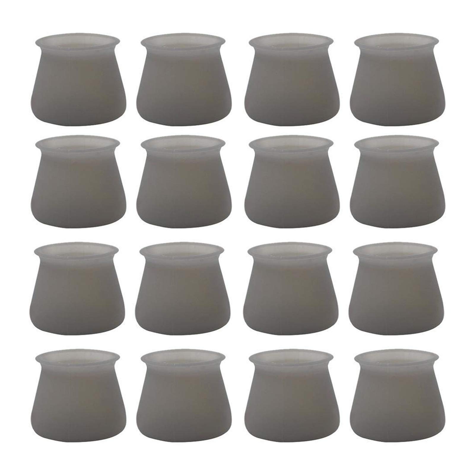 HYQOUKLR Silicone Chair Leg Cover Caps, Silicone Chair Leg Covers Floor Protectors 16/20 pieces(16pcs)
