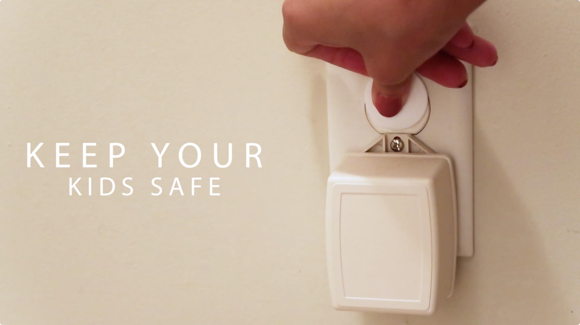 Outlet Covers Protector de enchufe a prueba de niños, Blanco, 62 Pack