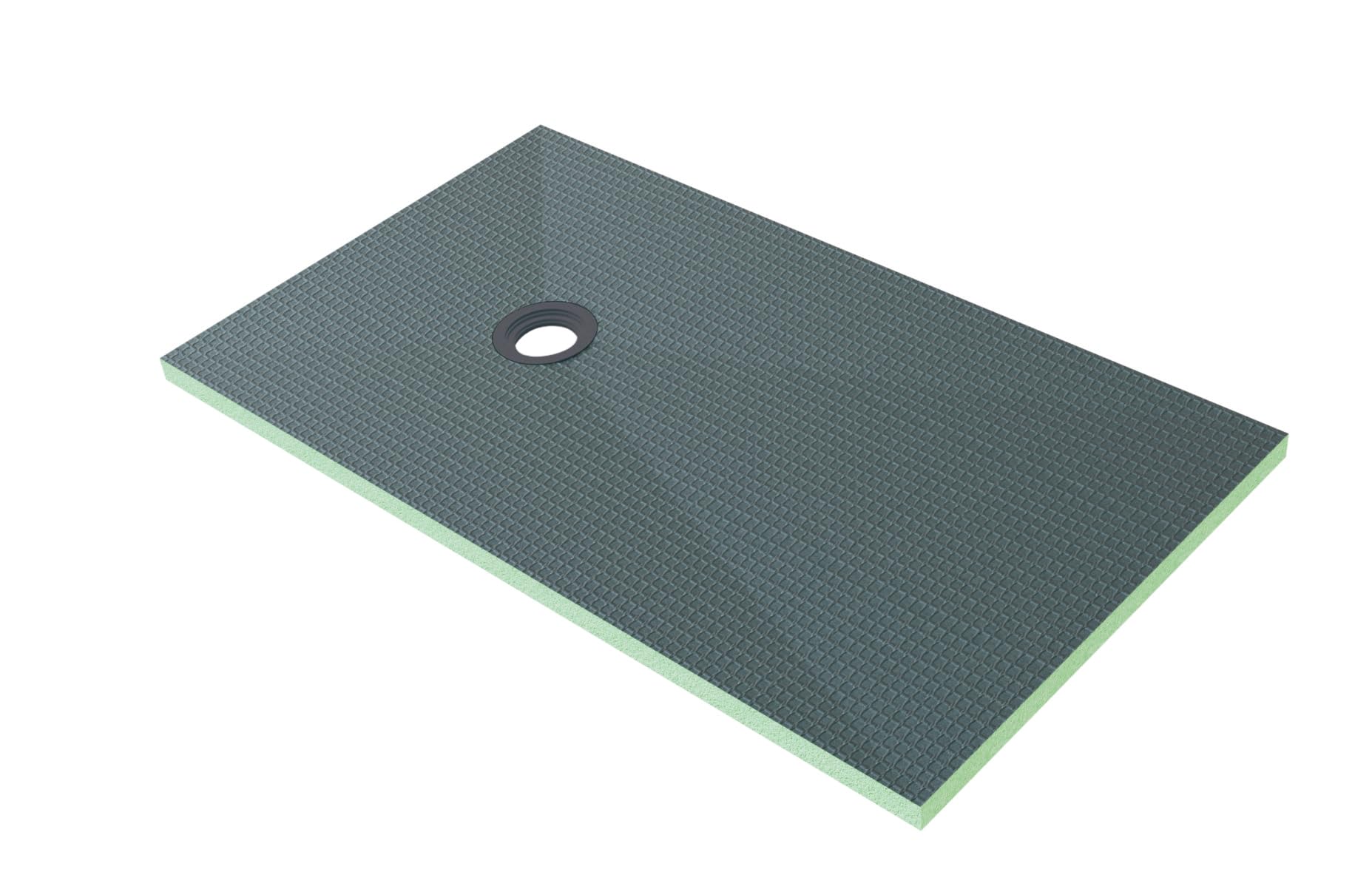 AICA Plato de ducha de XPS, Tablero de aislamiento impermeable, Panel de construccion, 1400x800x40mm