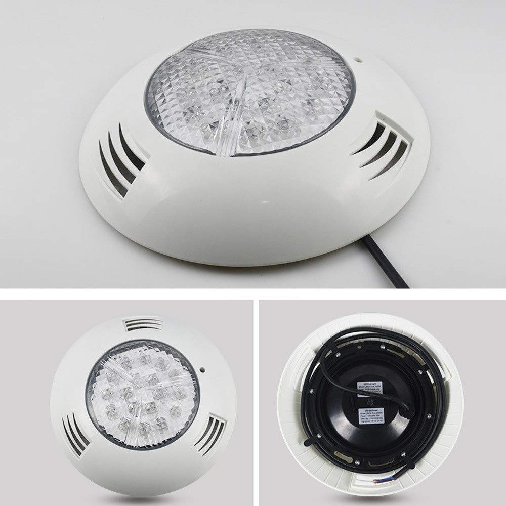 Oświetlenie basenowe, Lampka nocna LED Podwodna lampa basenowa Naścienna IP68 Wodoodporny reflektor Lampka nocna Lampka krajobrazowa do oświetlenia zewnętrznego stawu Akwarium Oświetlenie 6000K