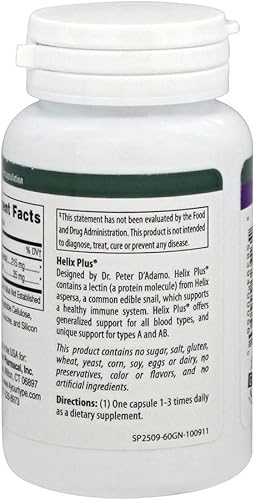 Miniatura 3 de Helix Plus 60c por D'Adamo Personalized Nutrition