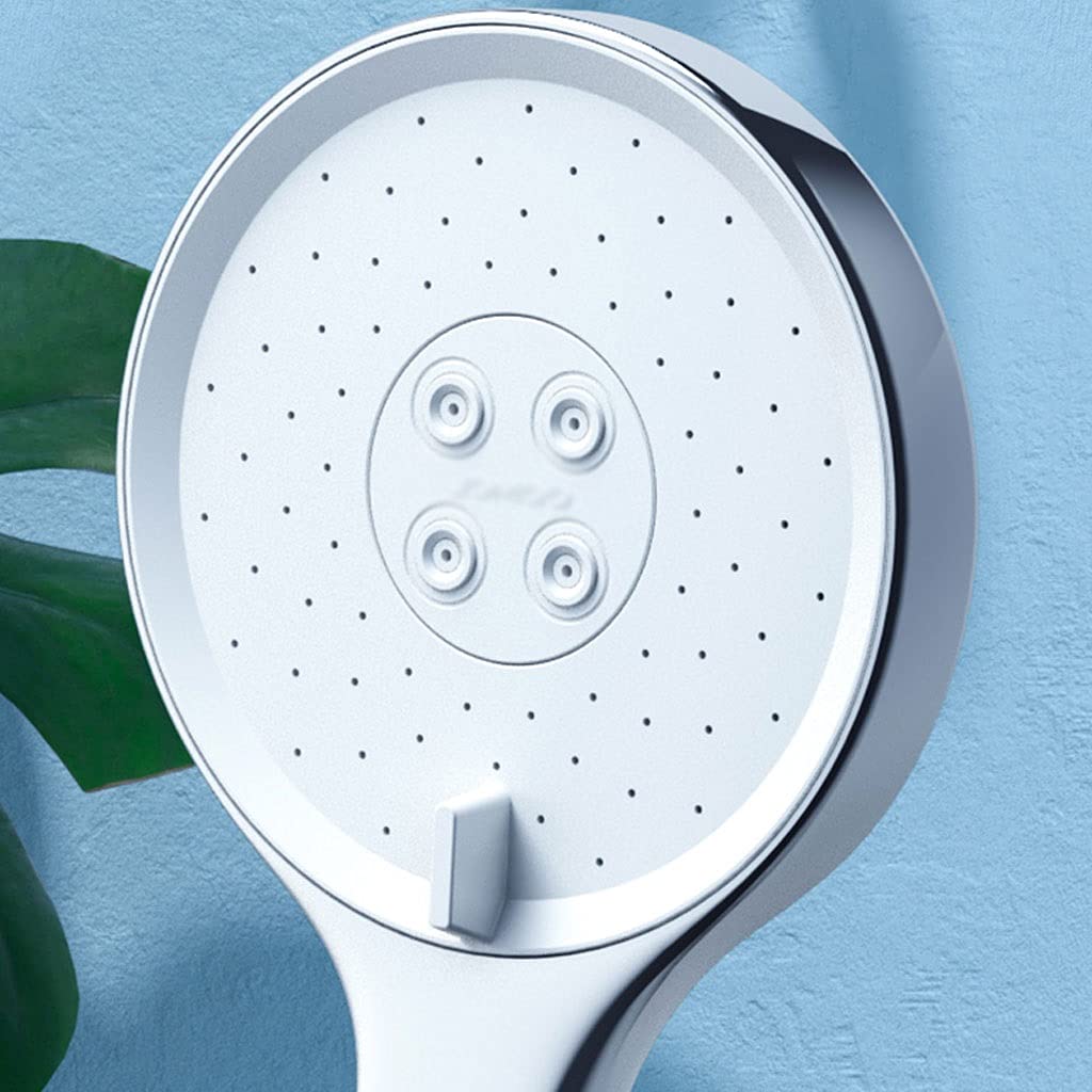 Cabezal de Ducha de Mano Cabeza de ducha 3 Funciones Cabeza de ducha presurizada Cabeza de ducha de mano Ducha de baño Cabeza de ducha de mano 9.68 / 9.72 pulgadas Regadera para Baño Ducha ( Size : B