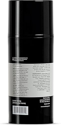 Miniatura 8 de Anthony Tratamiento para el cabello encarnado, 3 onzas líquidas, y gel de afeitado Anthony de 6 onzas líquidas