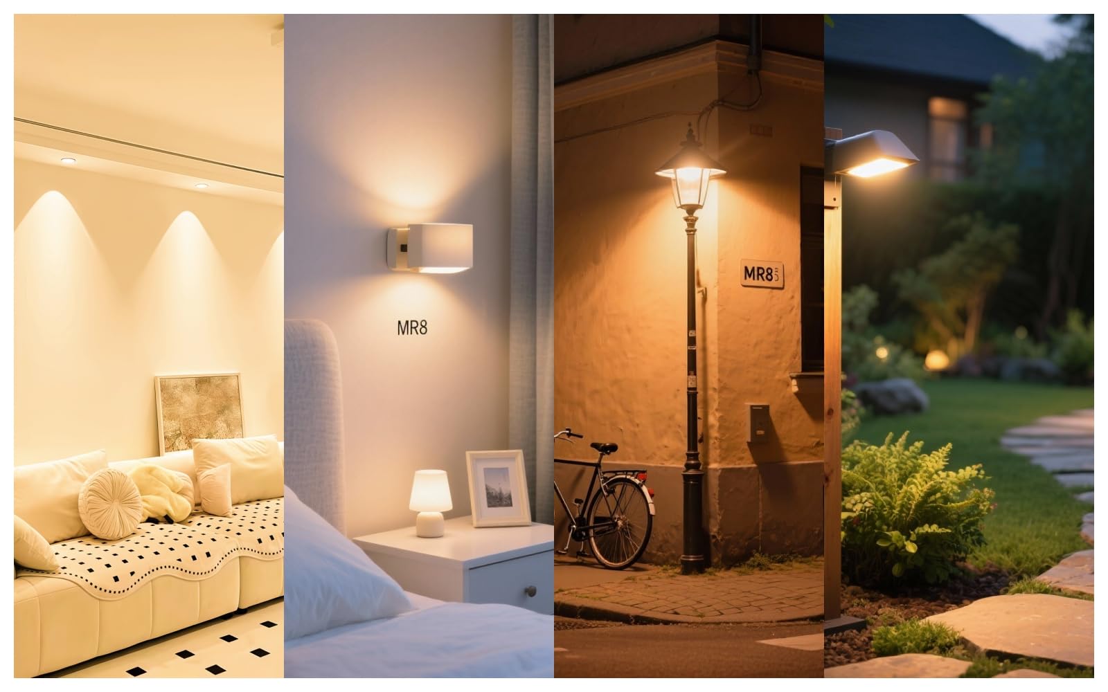 Riflettori alogeni Mr-8 GZ4: 6v 12v, 5w/10w/20w/35w - 3000k luce calda per un'illuminazione sbalorditiva e un'illuminazione cristallina 100 pezzi (/12V-35W)