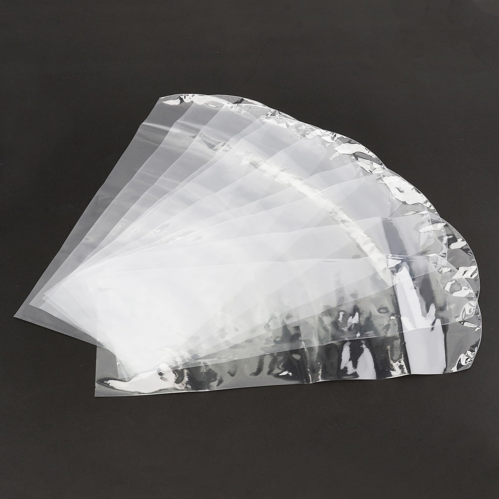 10pcs Shrink Wrap Bags for TV Remote Control, TV Remote Controls Covers Clear Bags, Heat Shrink Wrap Bags (10 x 25cm / 3.93 x 10.47inch)